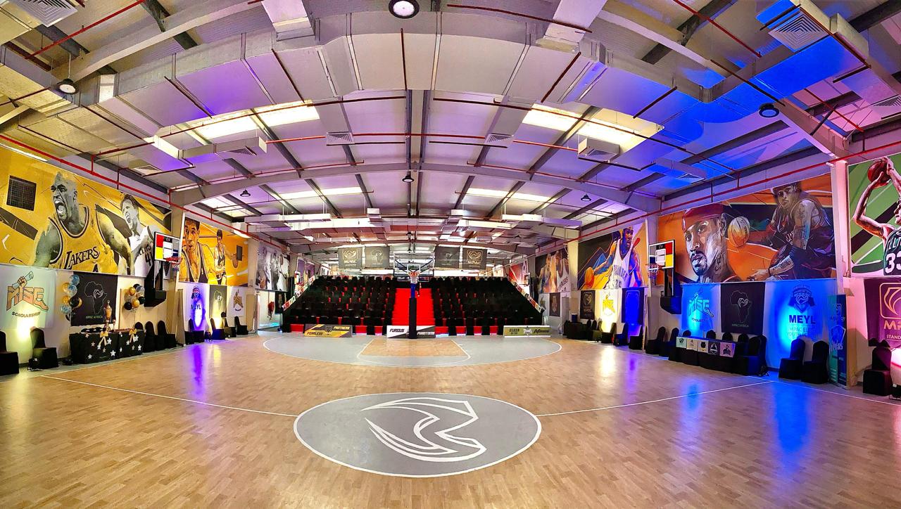 Half Basketball Court